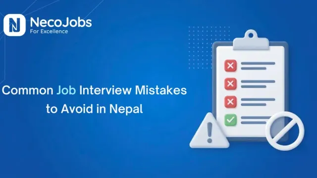 Common Job Interview Mistakes to Avoid